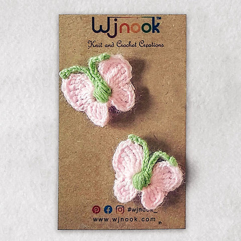 Image of Mini Butterfly Snap Hair Clips