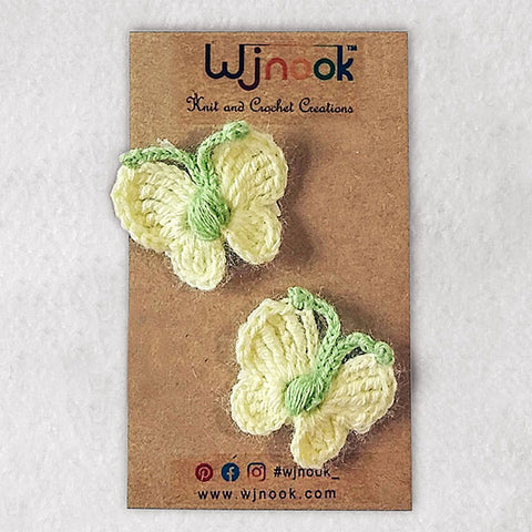 Image of Mini Butterfly Snap Hair Clips