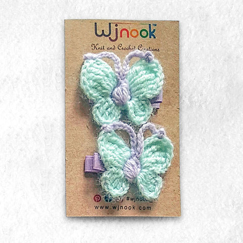 Image of Butterfly Hair Clips