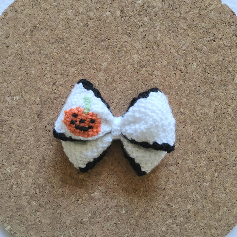 Image of Halloween Jack-O-Lantern Bow