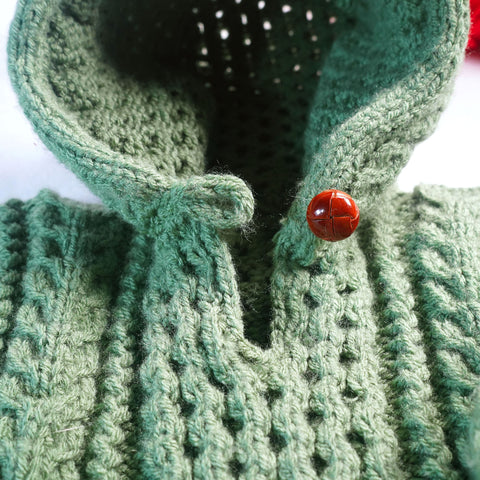 Image of Pompon Ears Baby Hoodie