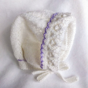 Snow Drop Bonnet