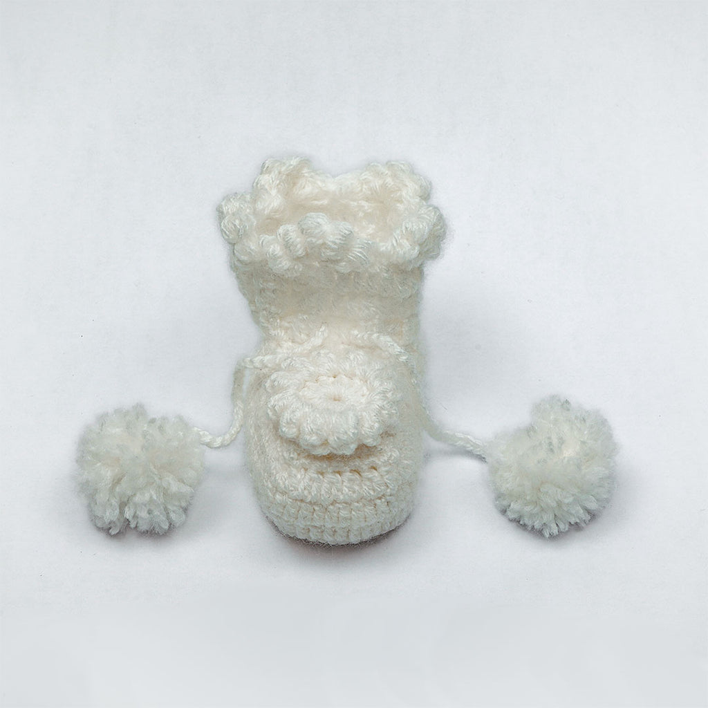 O My Cuteness Fluffy Daisy Booties