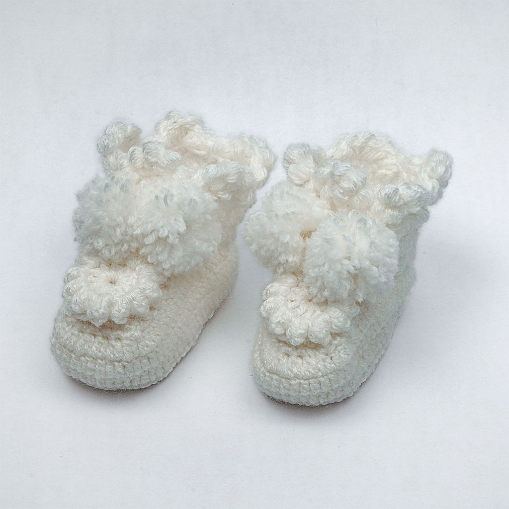 O My Cuteness Fluffy Daisy Booties