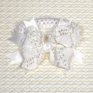 White Butterfly Bow
