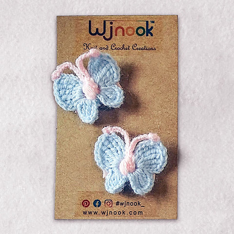 Image of Mini Butterfly Snap Hair Clips