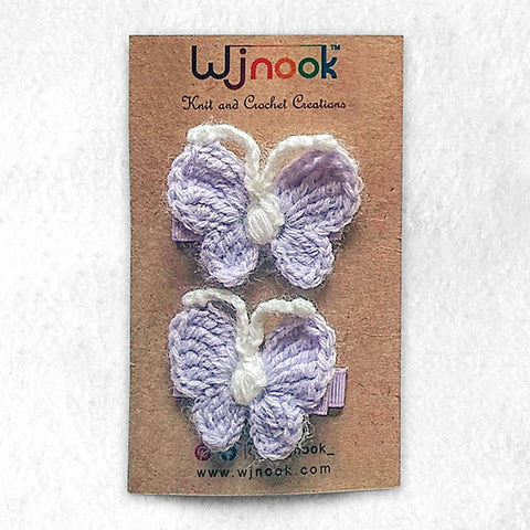 Image of Butterfly Hair Clips